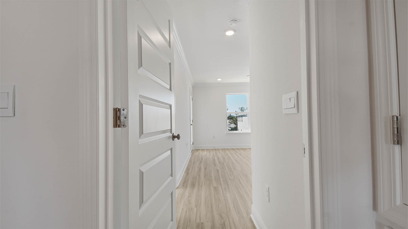 Primary bedroom entrance.