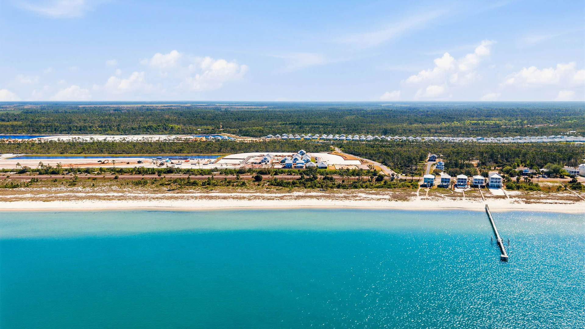 Aerial view.