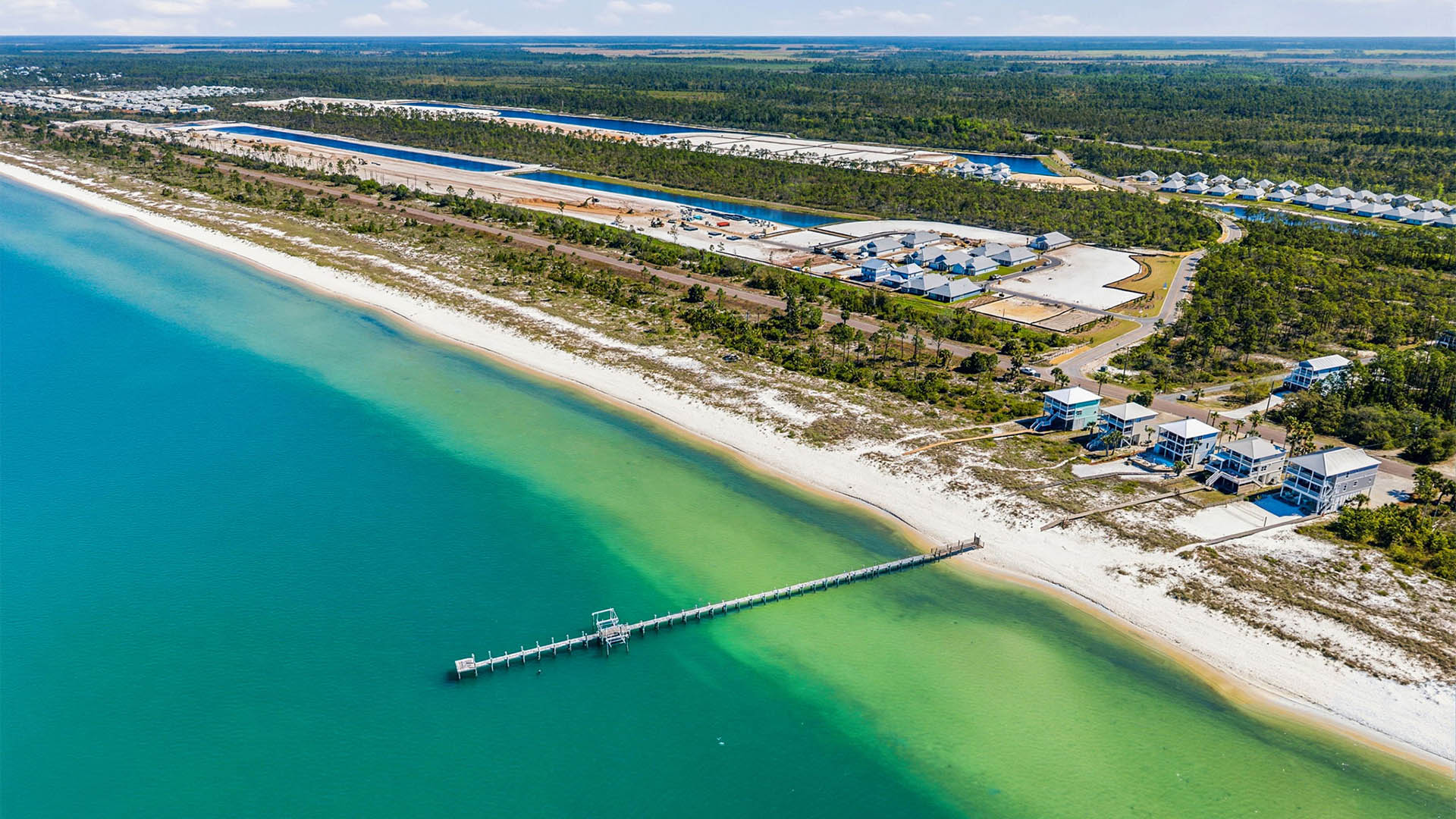 Aerial view.