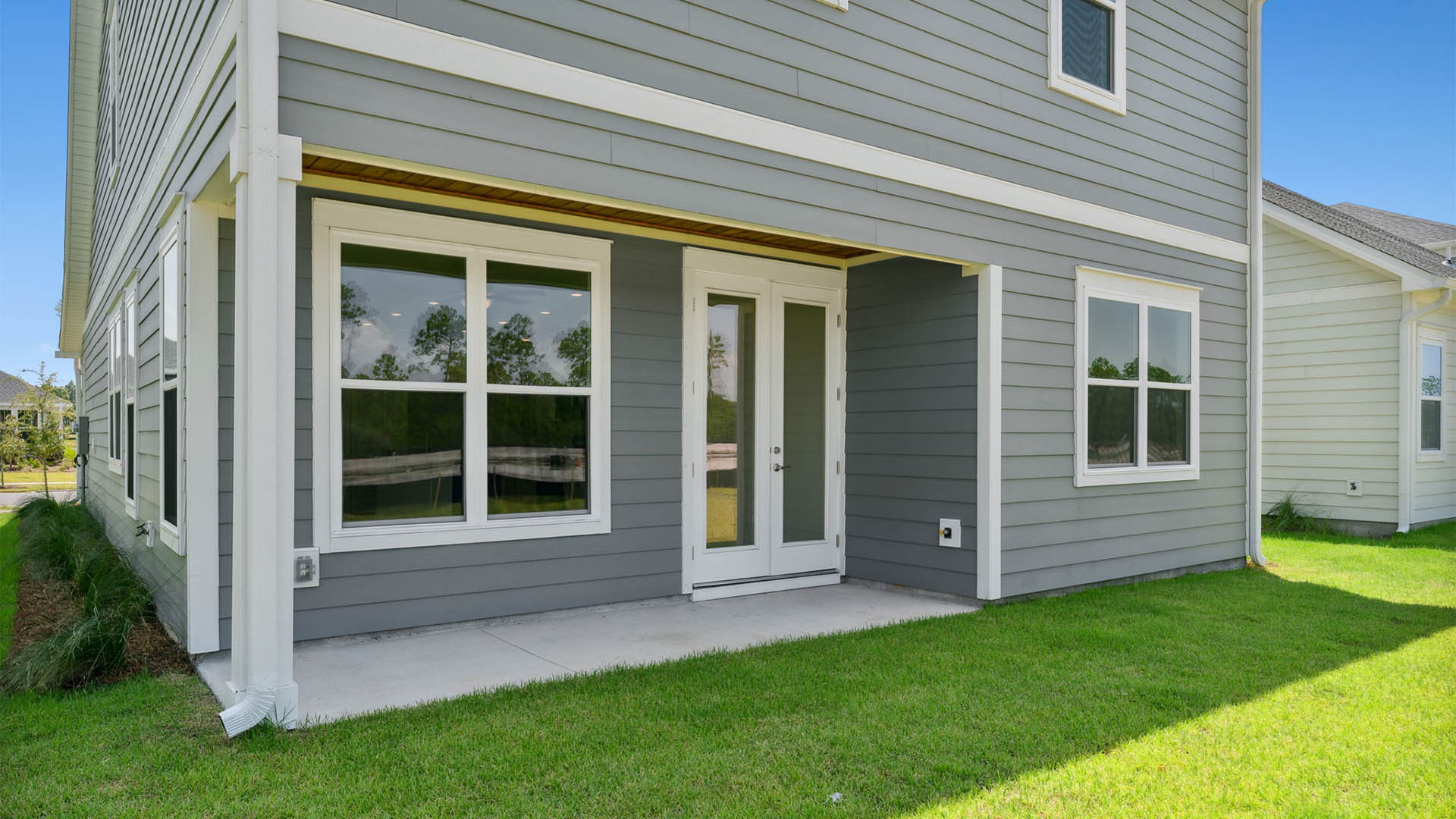 Islamorada floor plan with covered rear patio