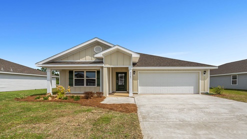 Cali floor plan at Hodges Bayou Plantation.