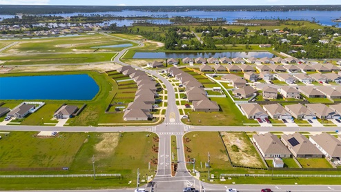 Hodges Bayou Plantation aerial photo.