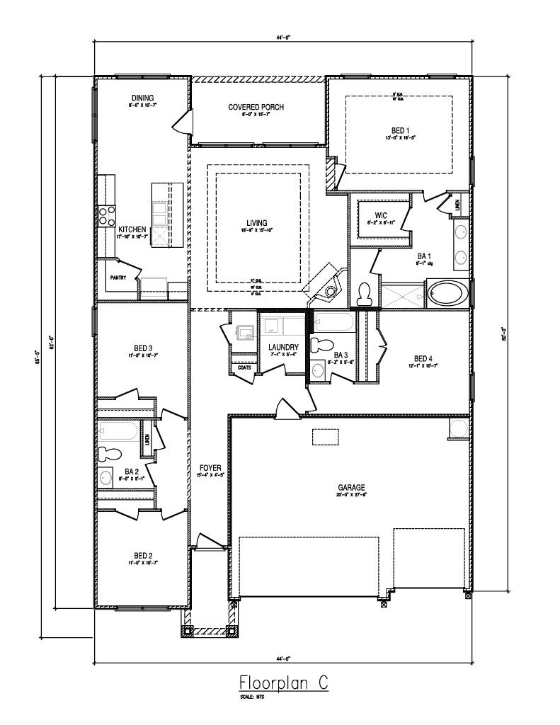 Madison Floor plan.