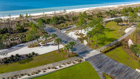 Windmark Beach community boardwalk.