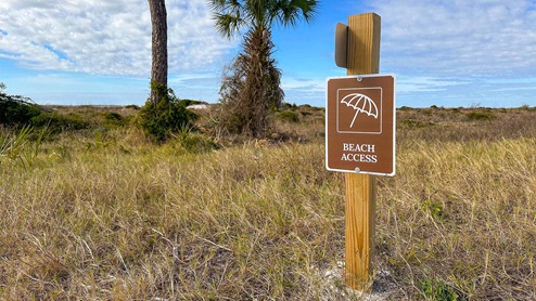 Windmark Beach community beach access.