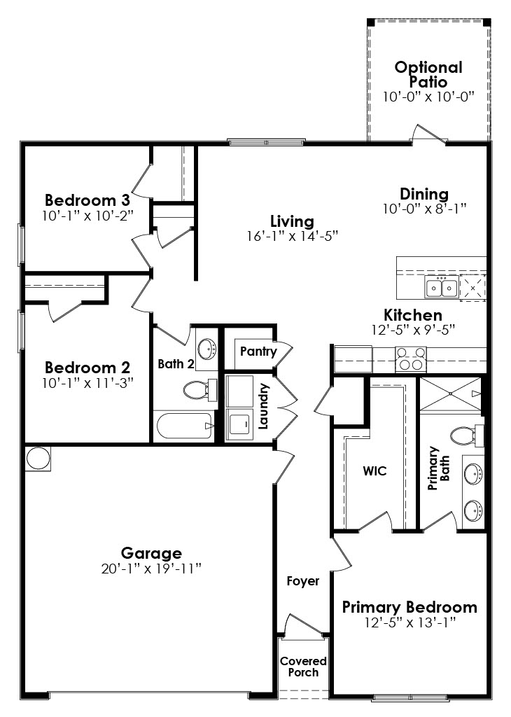 Aldridge floor plan.