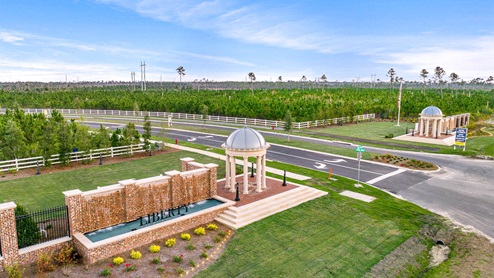 Liberty Community Entrance.