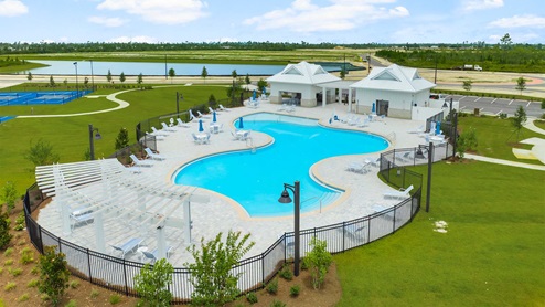Community pool.
