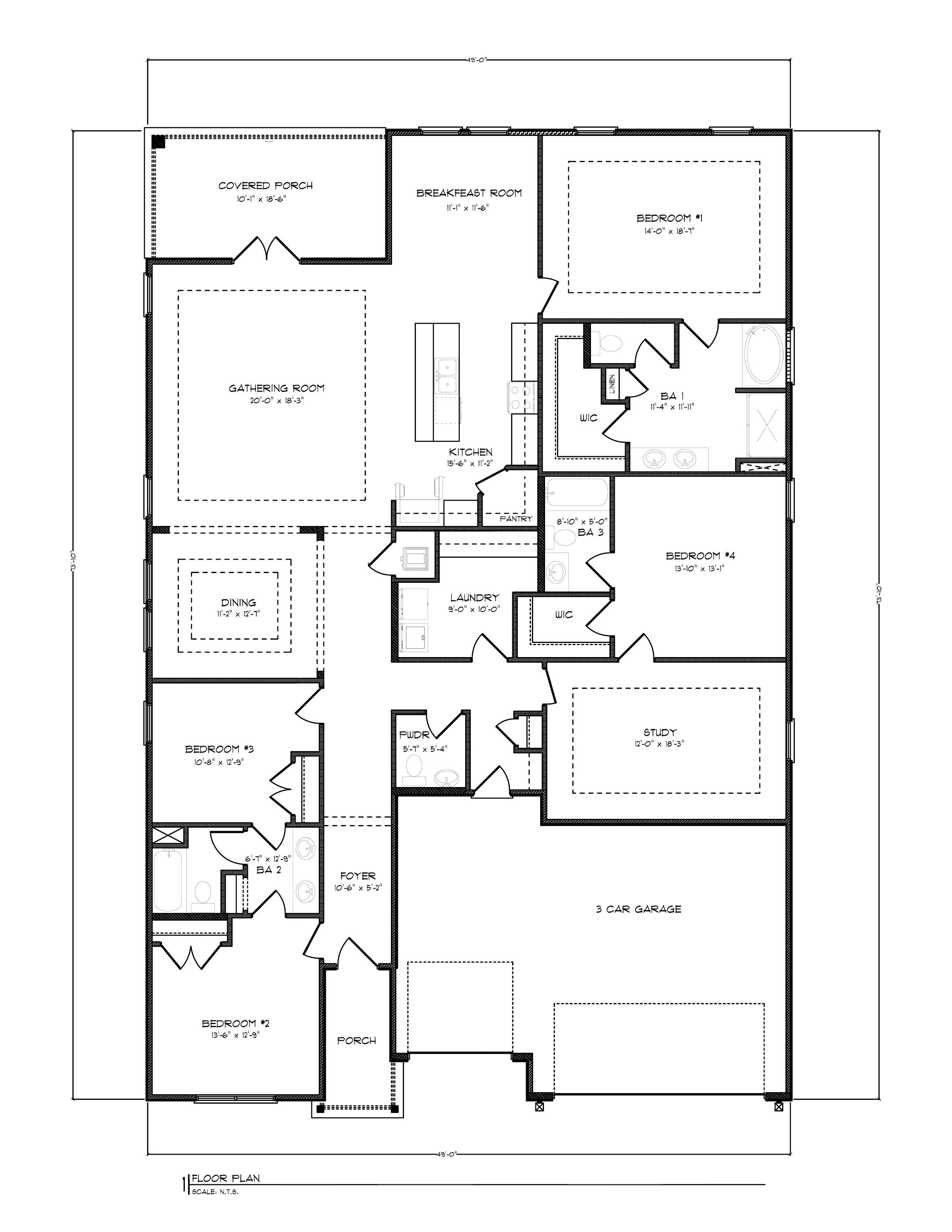 Camden floor plan