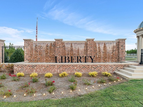 Entrance at Liberty.