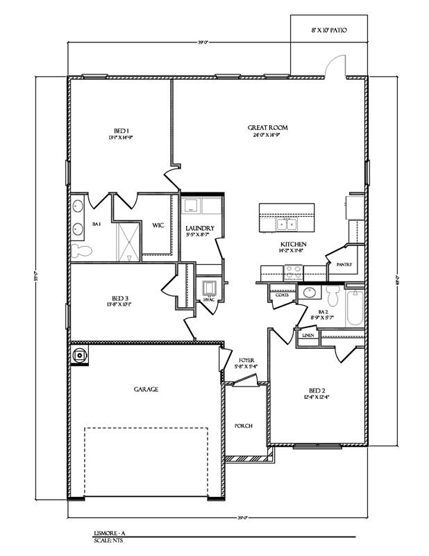 Lismore floor plan