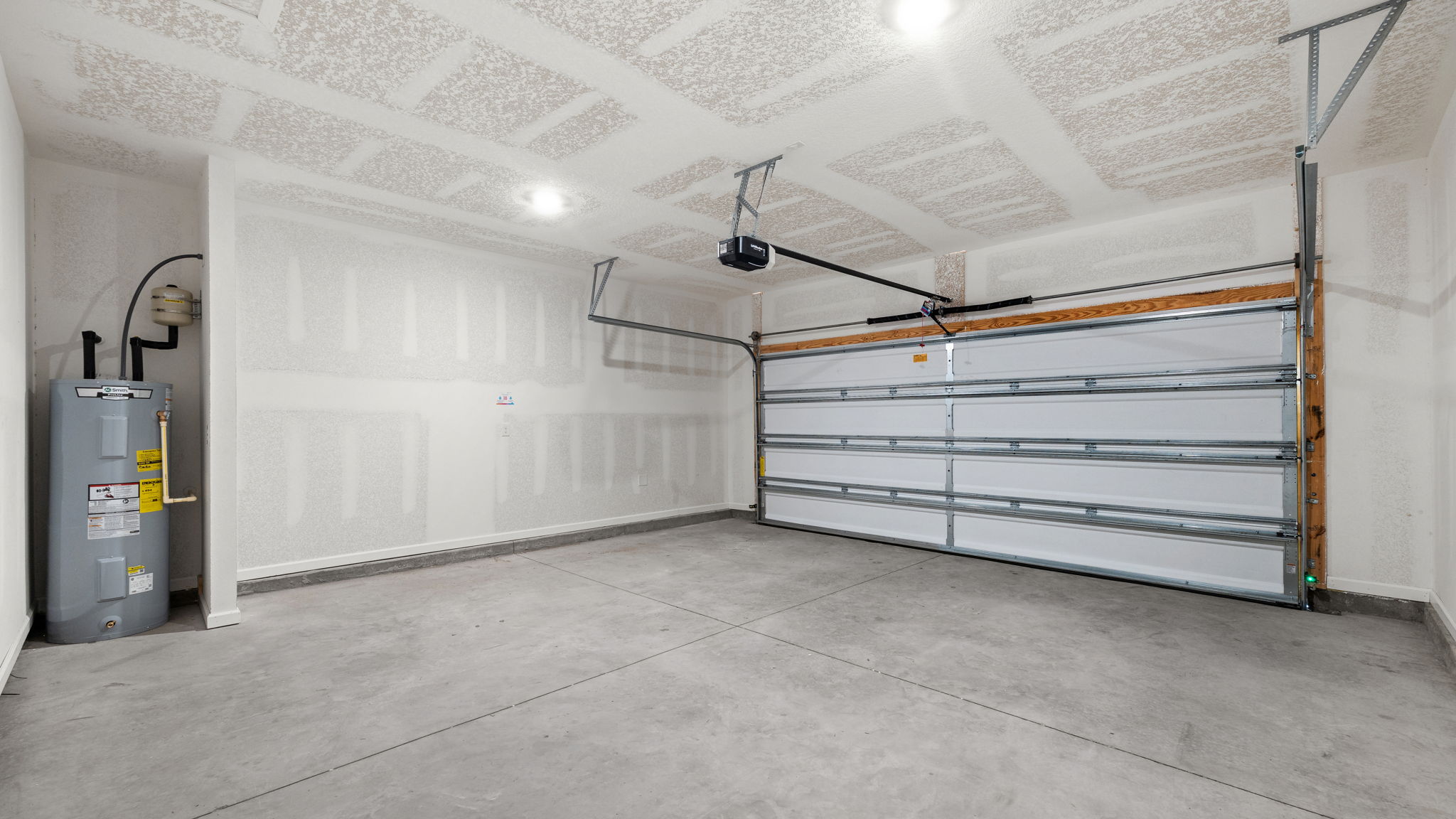 Two car garage.
