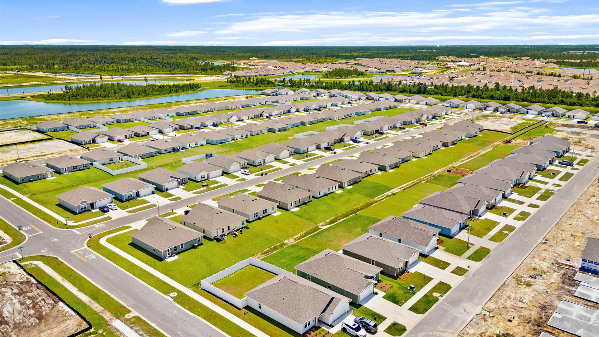 Aerial view.