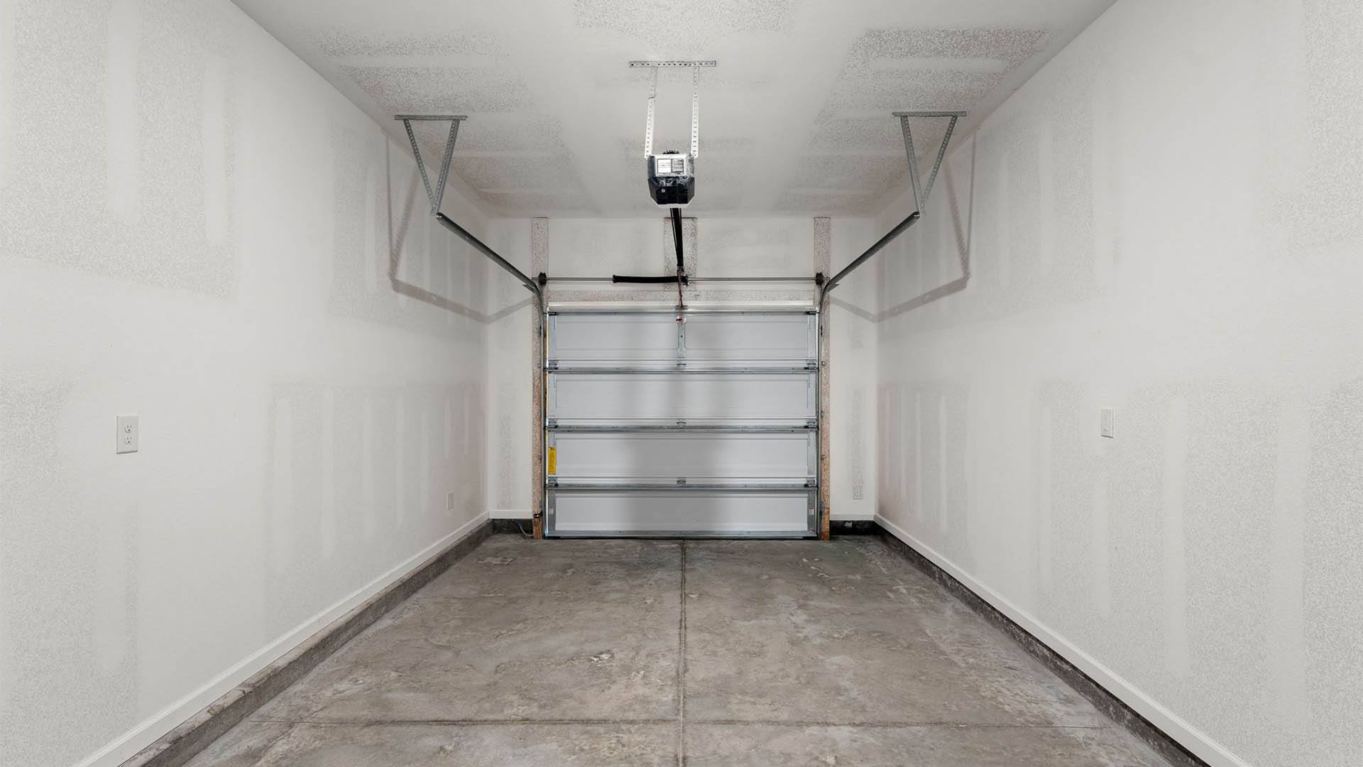 Single-car garage.