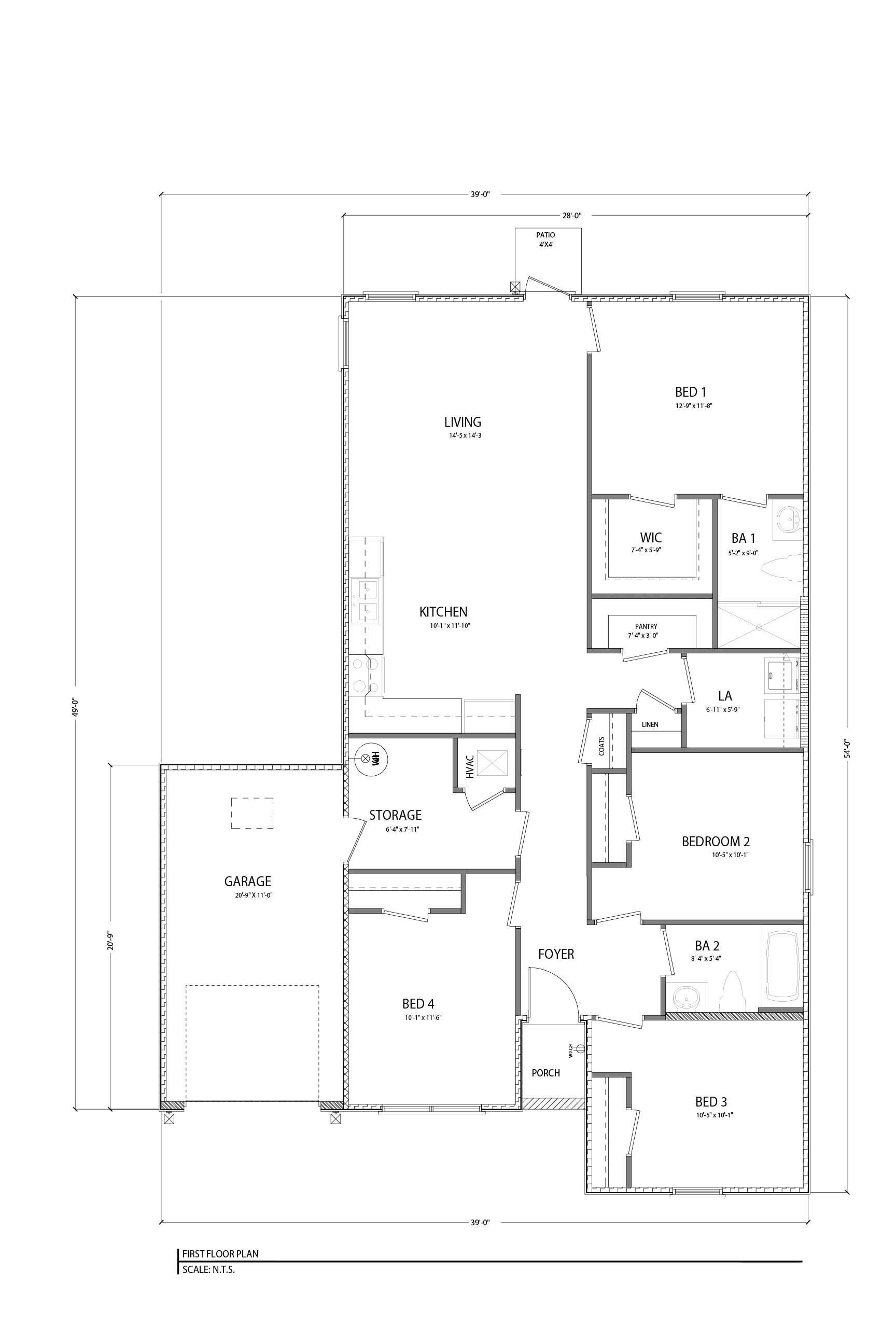 Sutton floor plan.