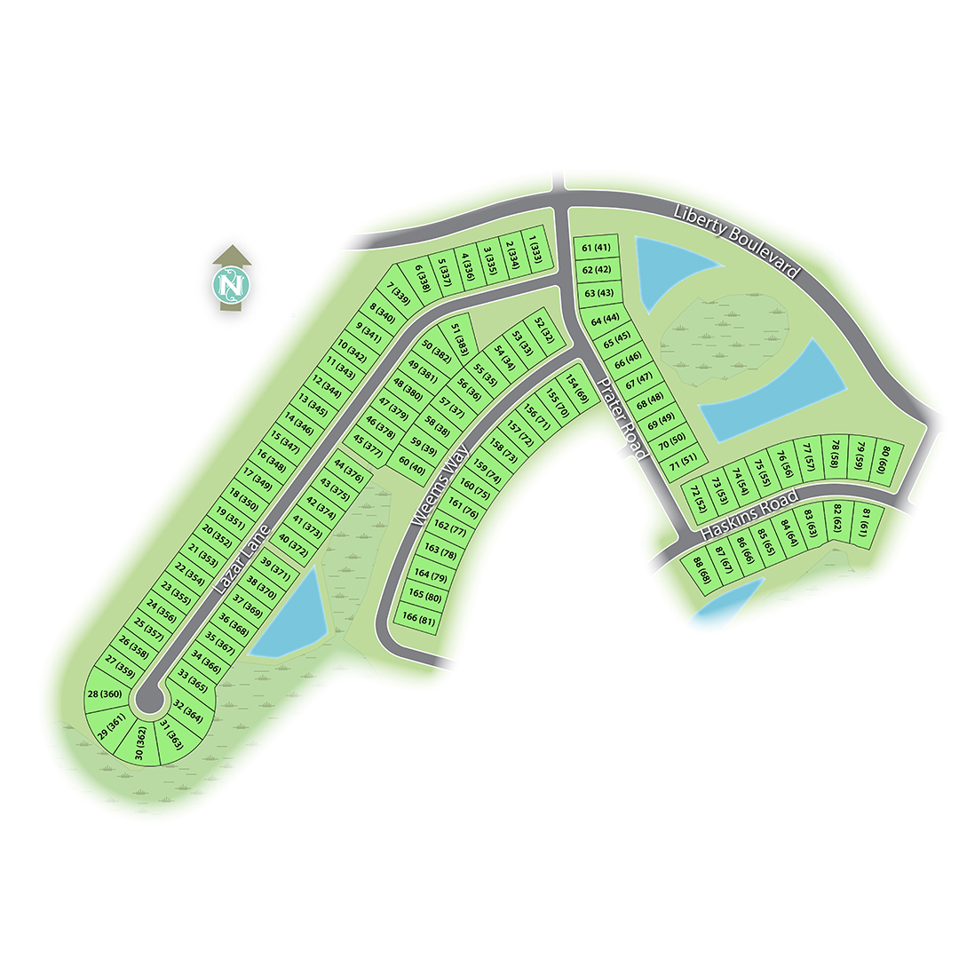 Static Lot Map