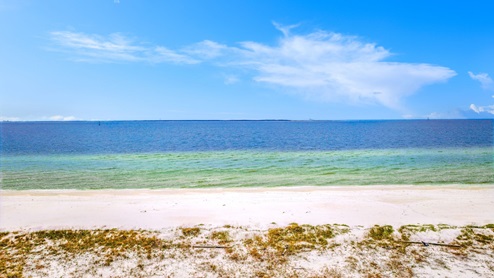 Aerial view of WindMark Beach.