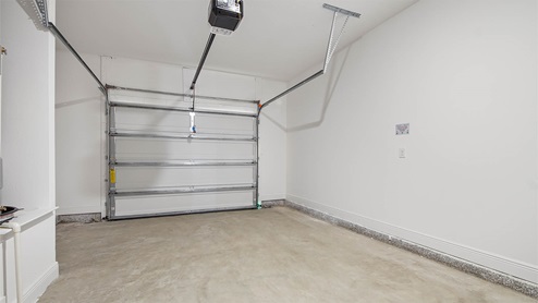 Single car garage.