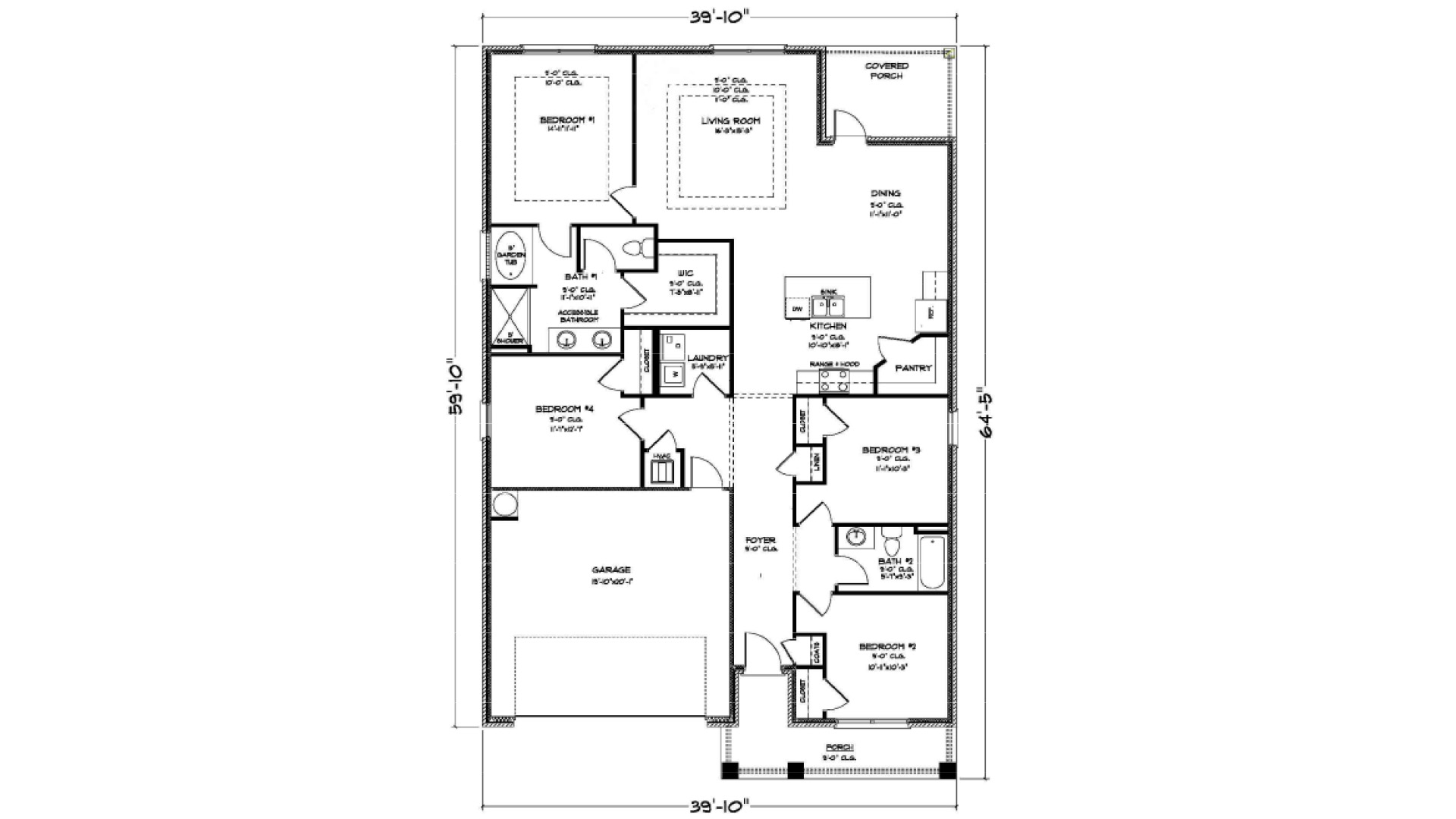 Rhett Floor plan.