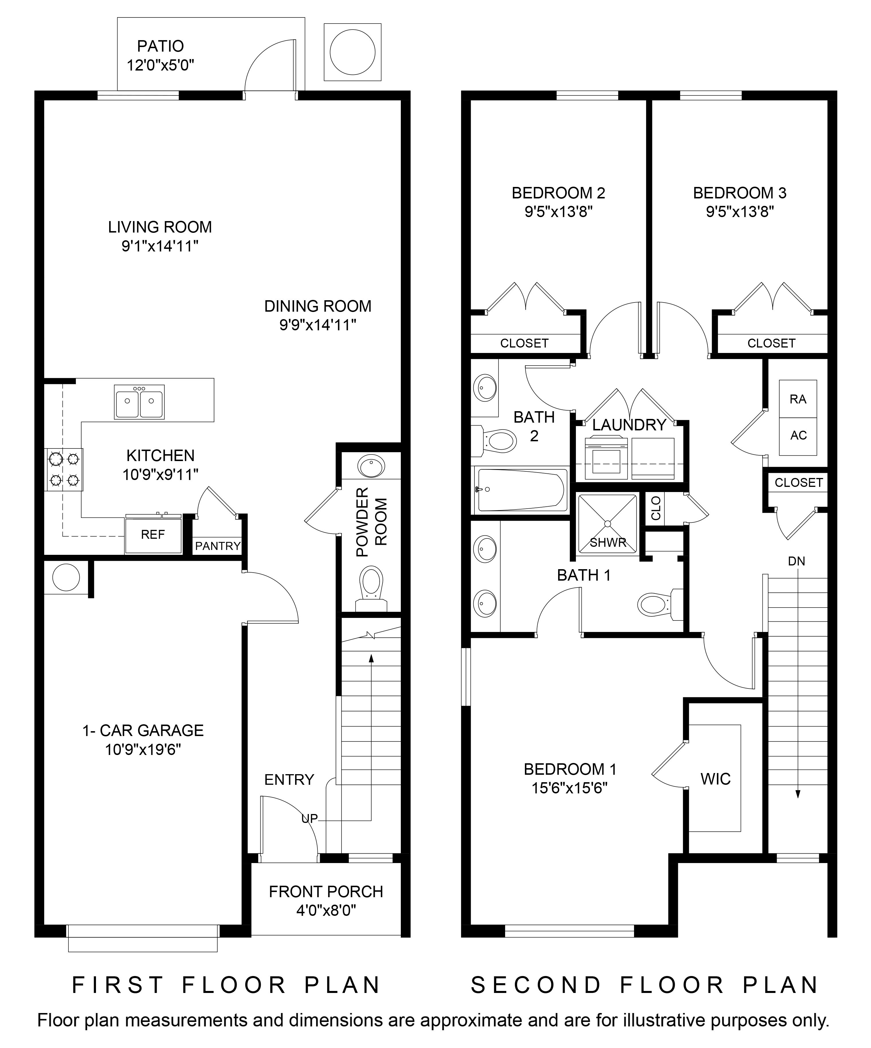 Palm B Floor Plan.