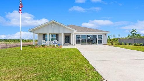 Ryder model home at Morningside.