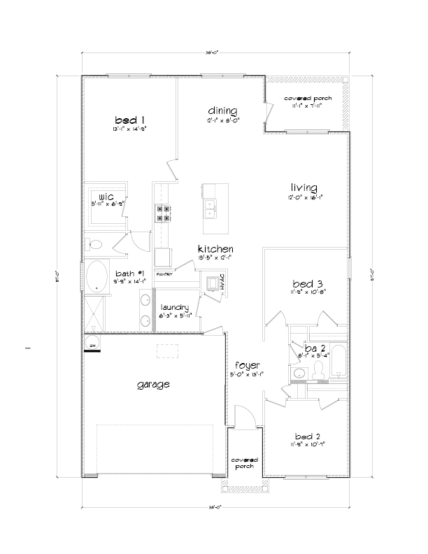 Aria floor plan