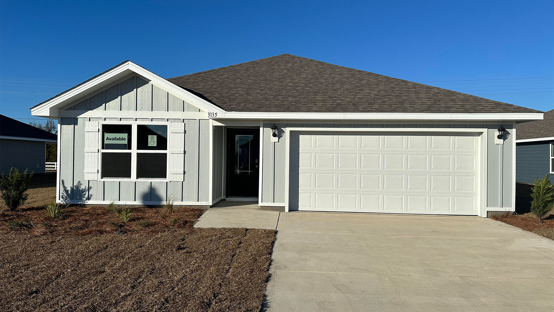 Floor Plan in Hodges Bayou Plantation Phase 3 SOUTHPORT, FL D.R. Horton