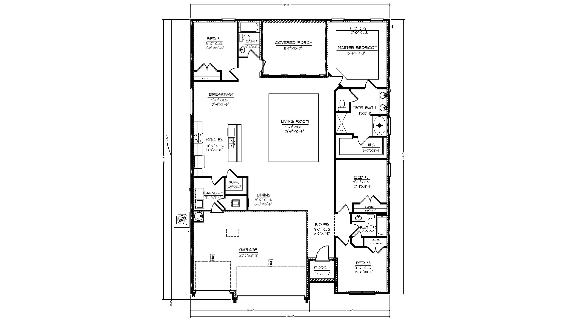 Destin floor plan.
