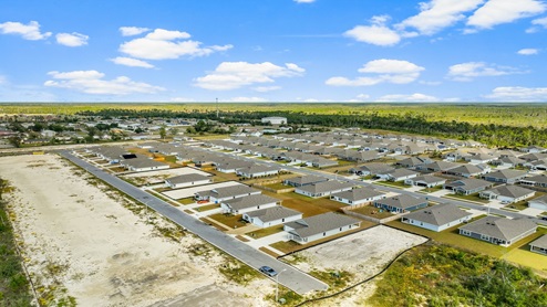 Aerial photo of Park Place.