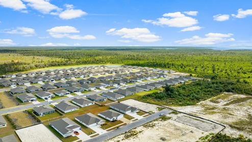Aerial photo of Park Place.