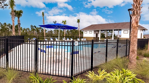 Community Pool at Park Place.