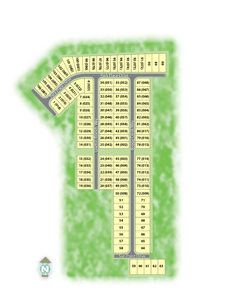 Static Lot Map
