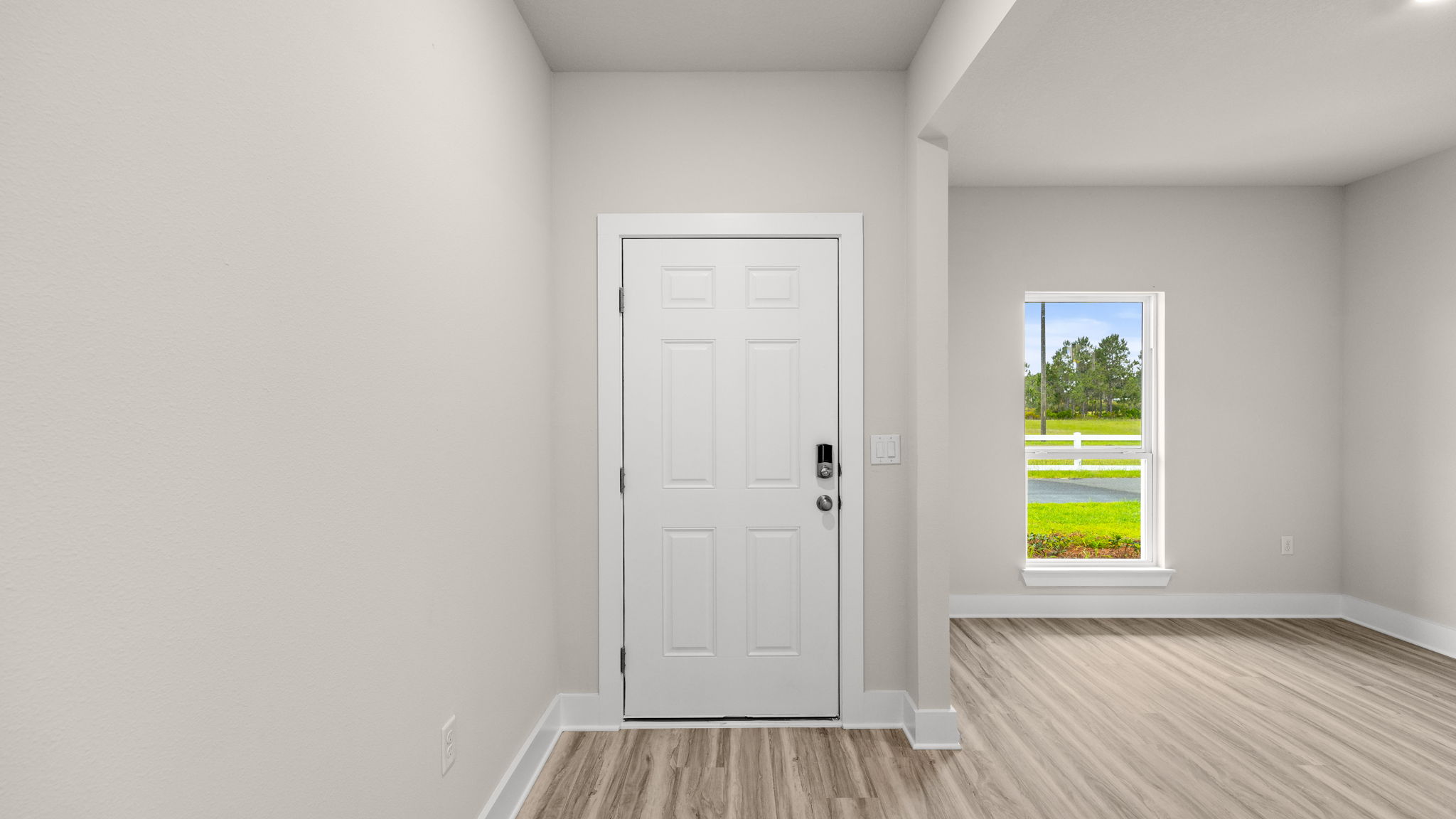 Front entryway next to dining room.
