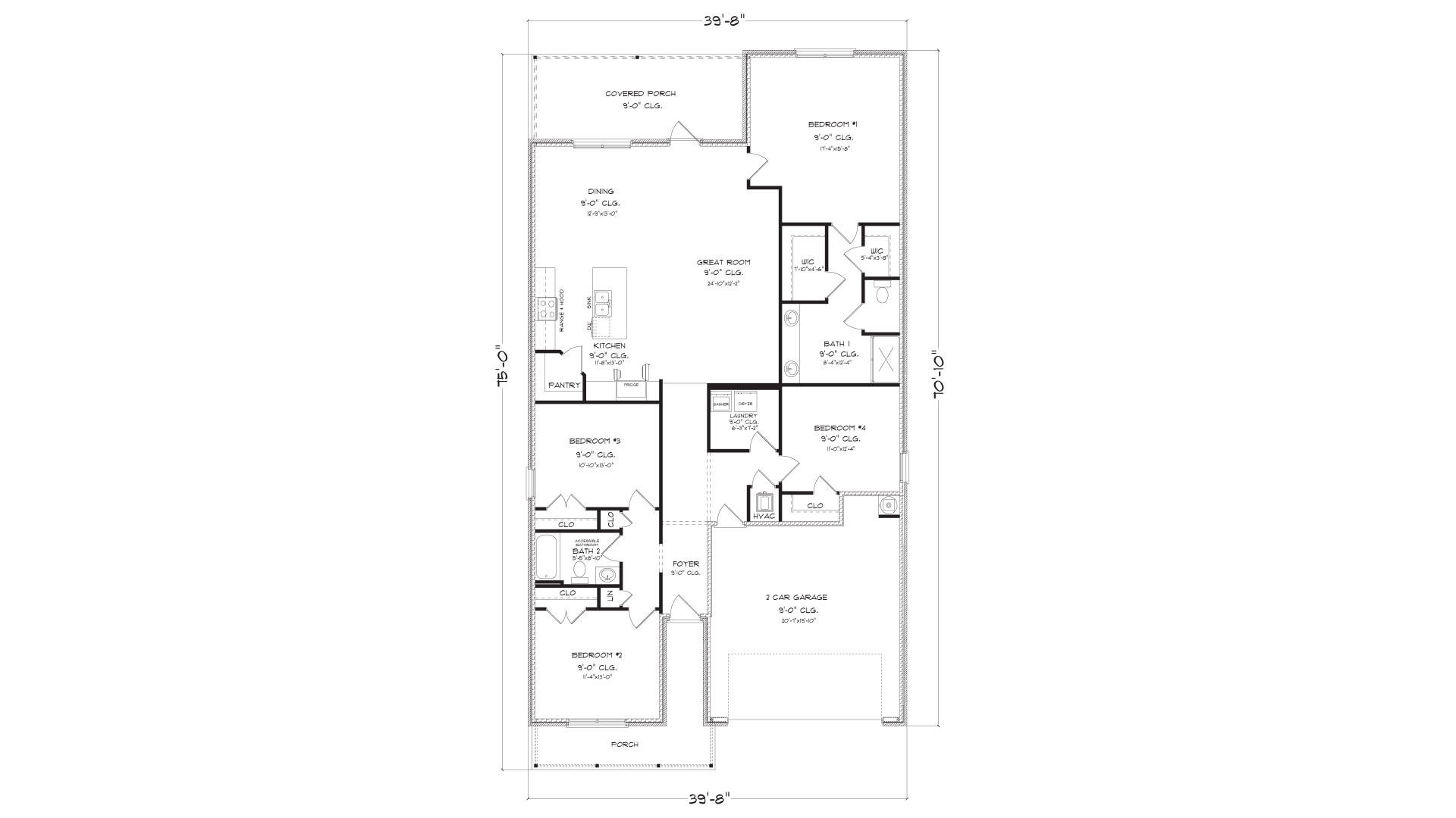Delray floor plan