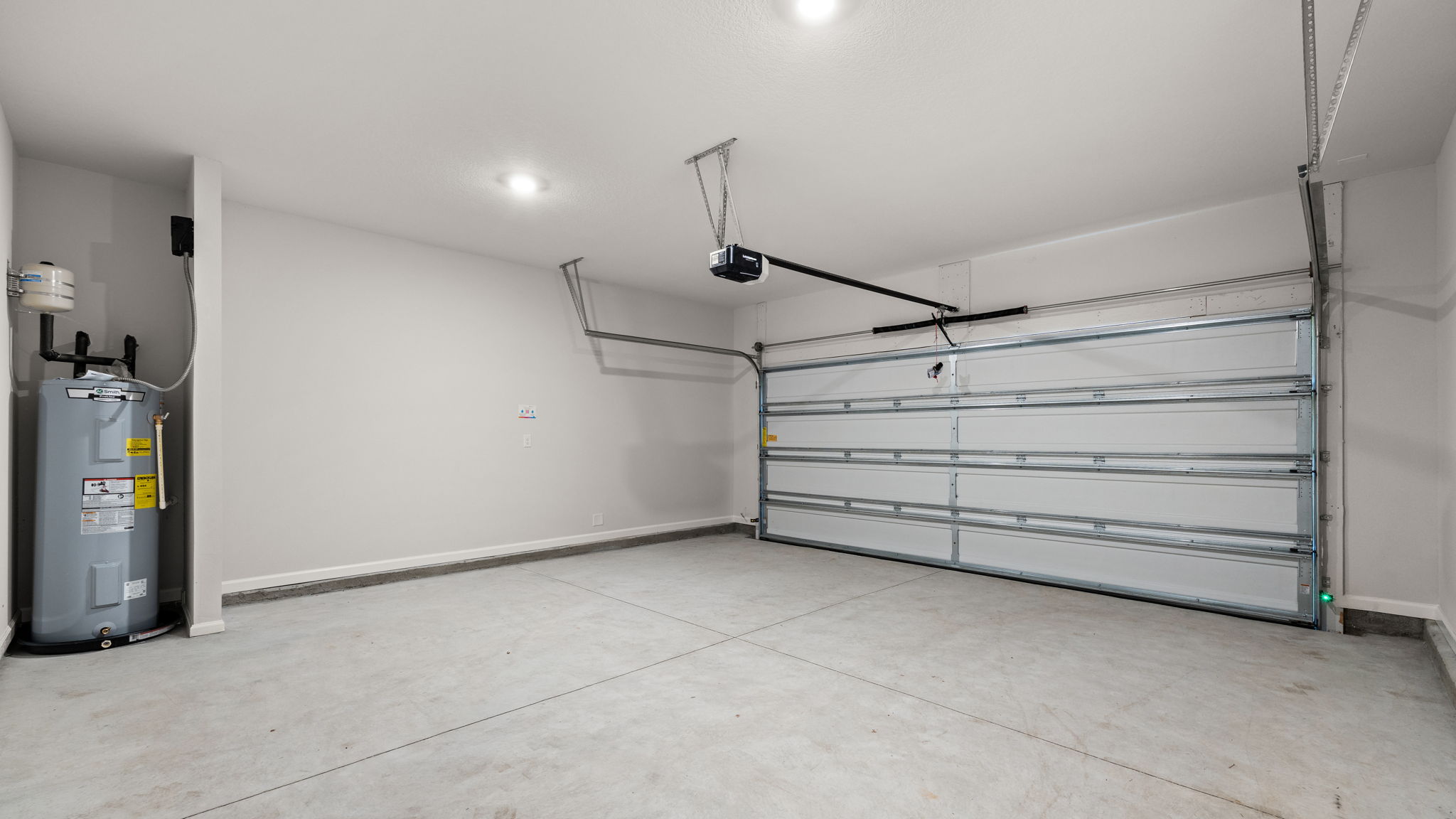 Two car garage.