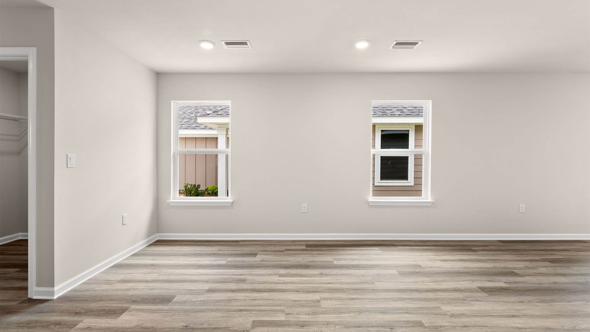 Living room next to front hallway.