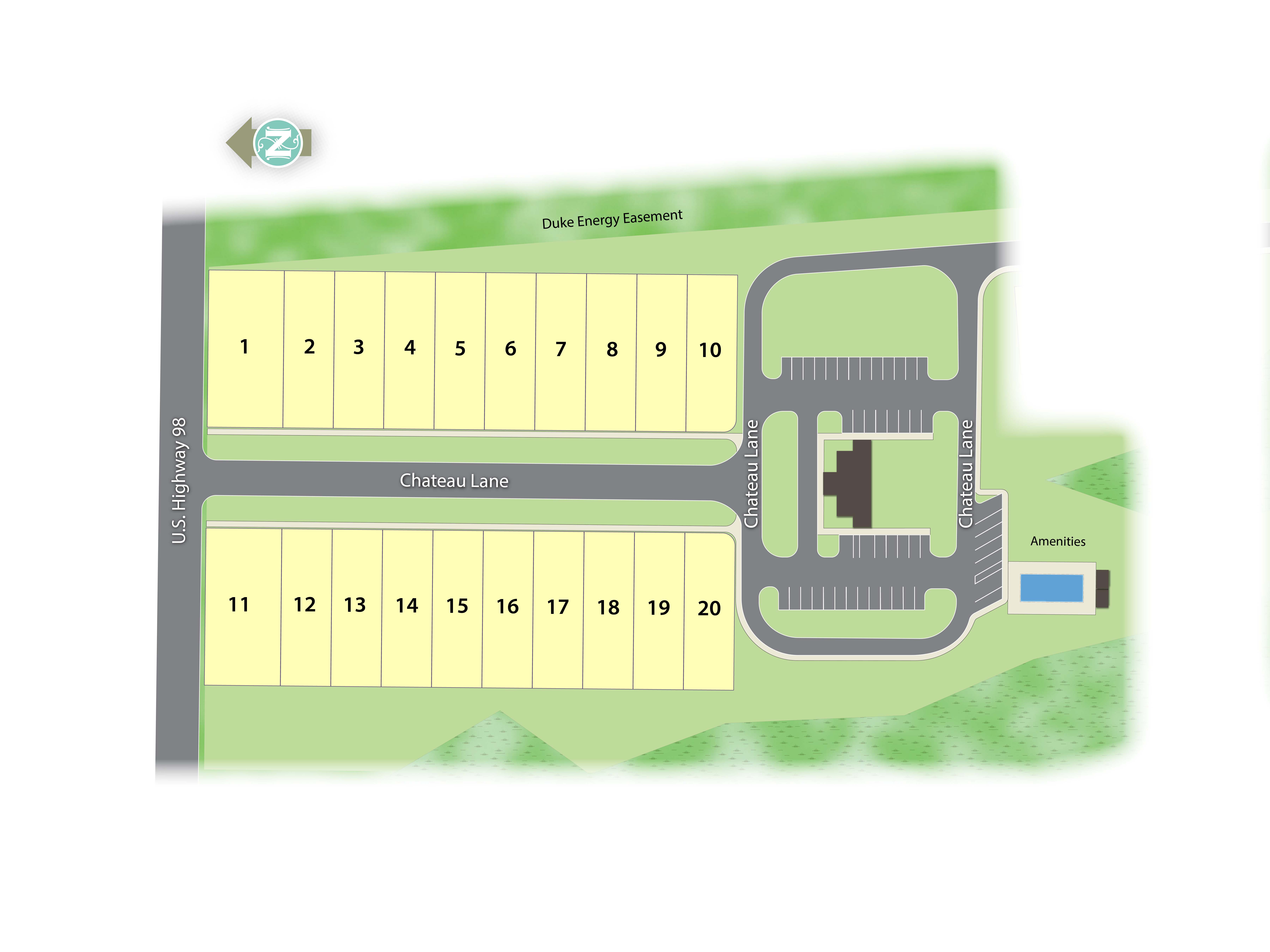 Static Lot Map