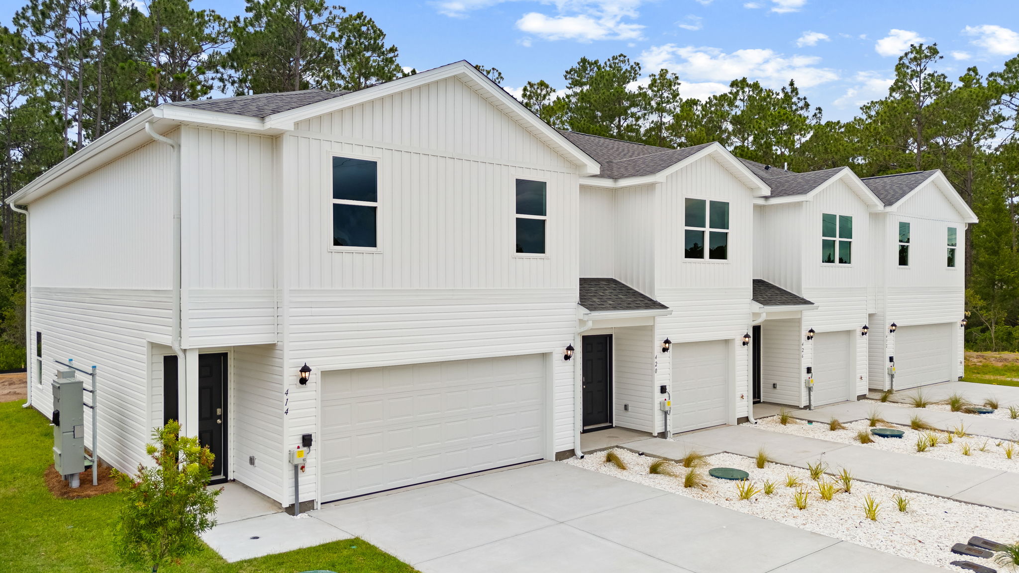 Townhomes at Chateau Nemours.