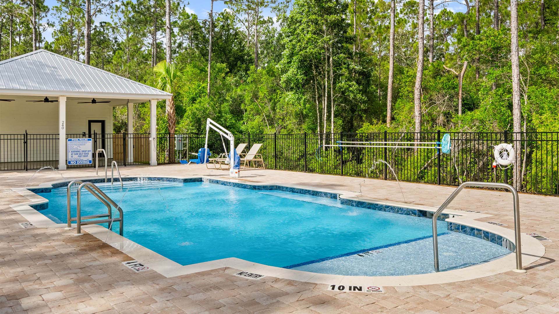 Community pool.