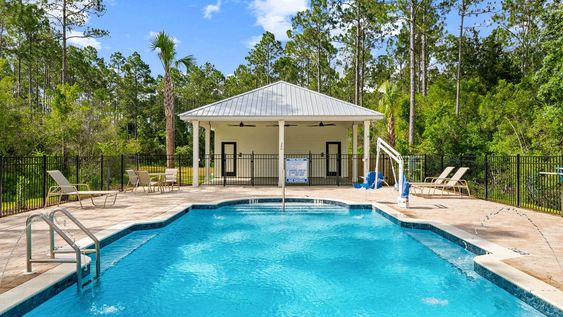 Community pool.