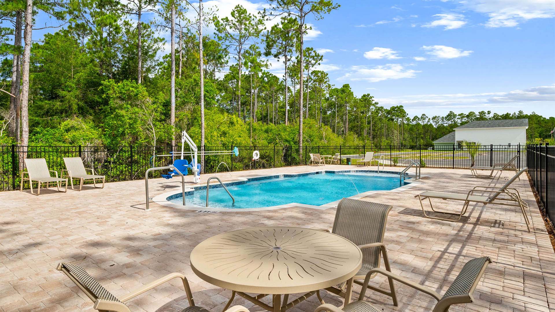Community pool.