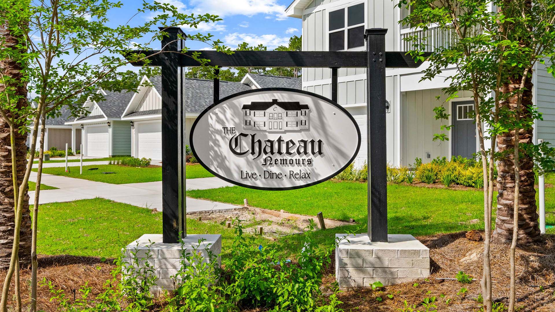Community sign.