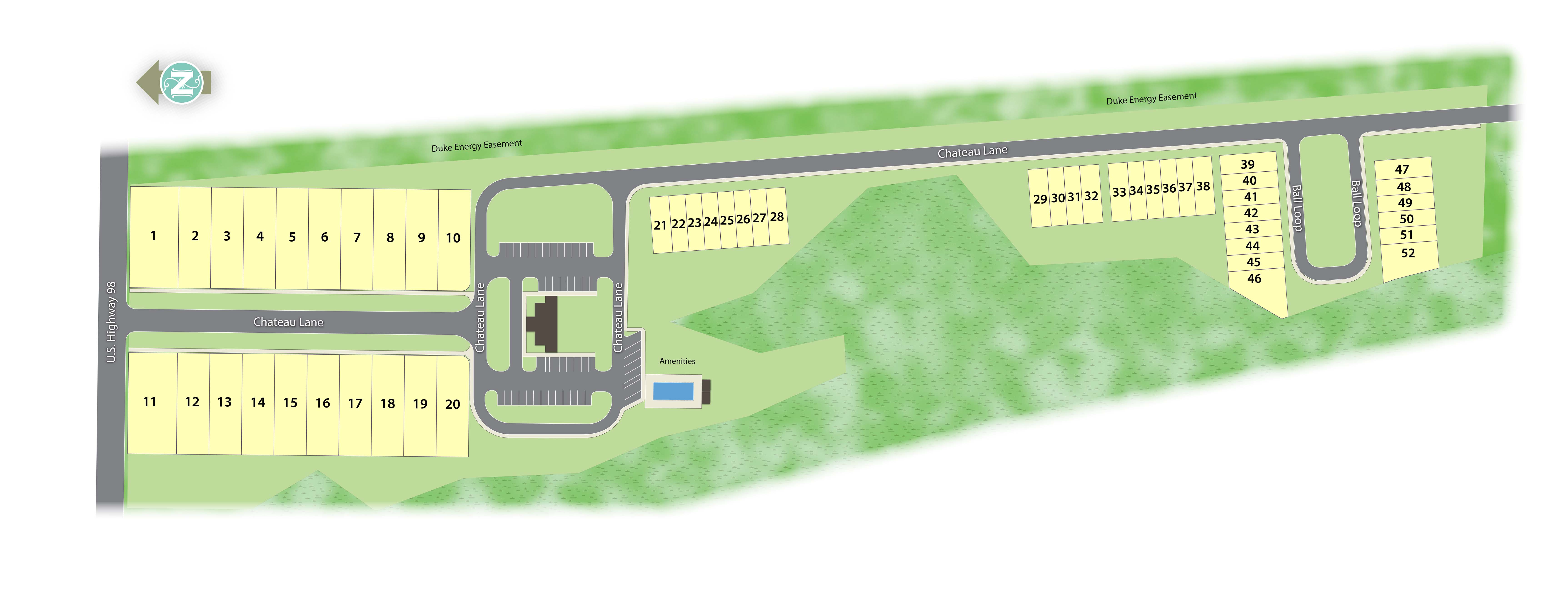 Static Lot Map