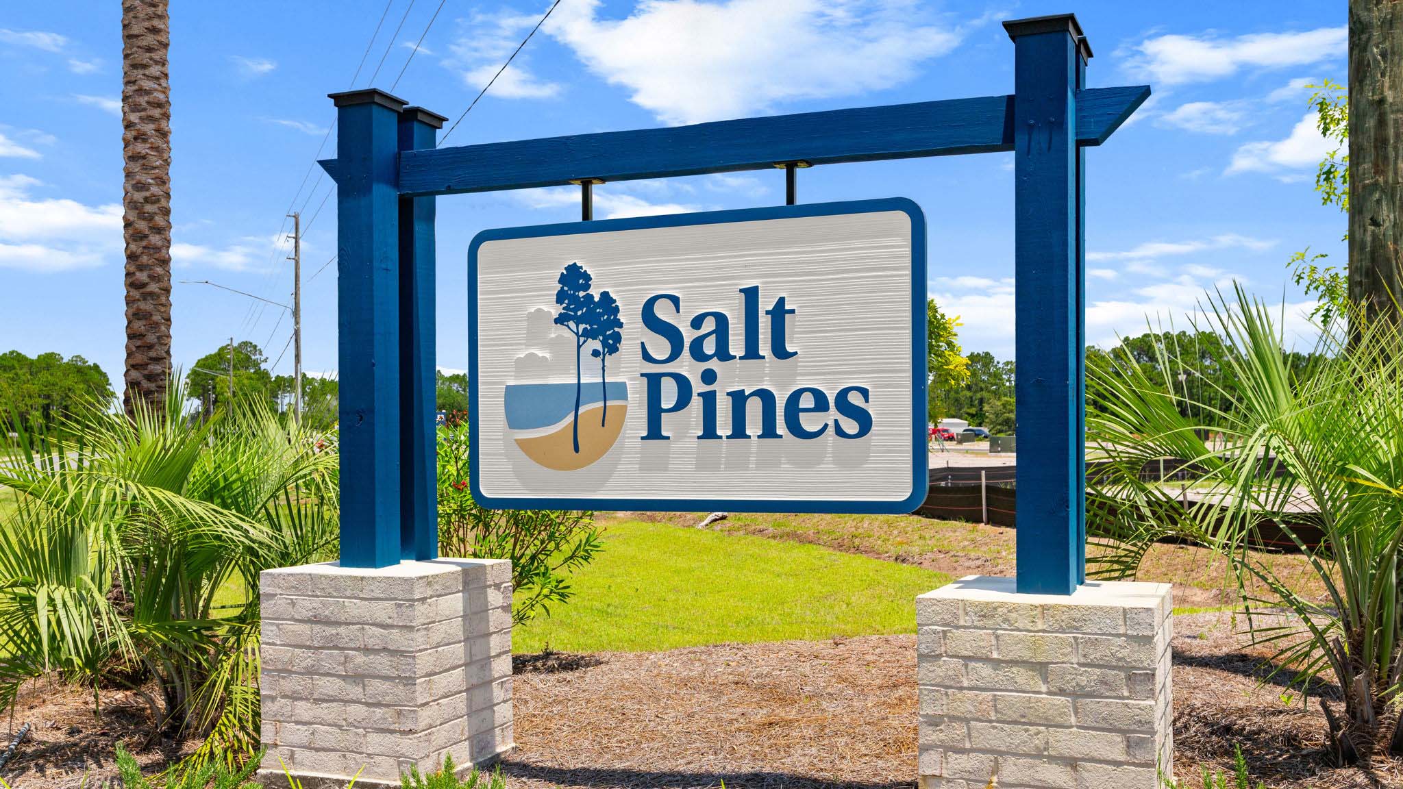 Salt Pines Sign.