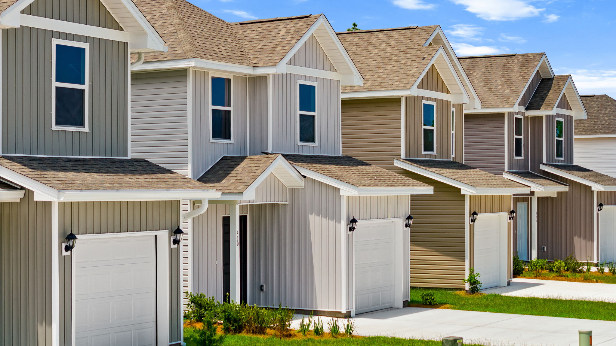 Community photo of homes.