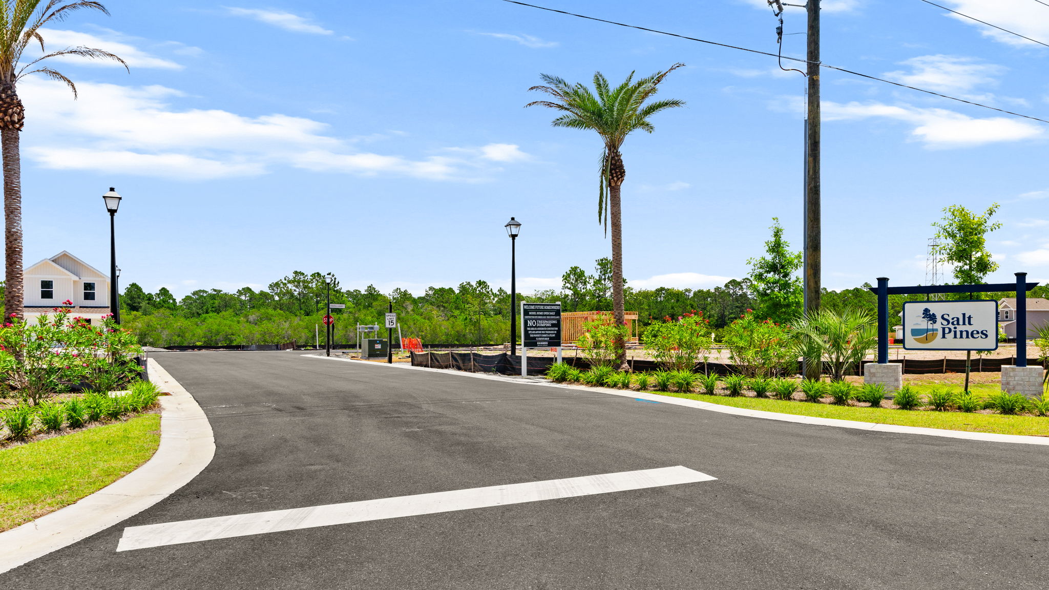 Entrance to Salt Pines.