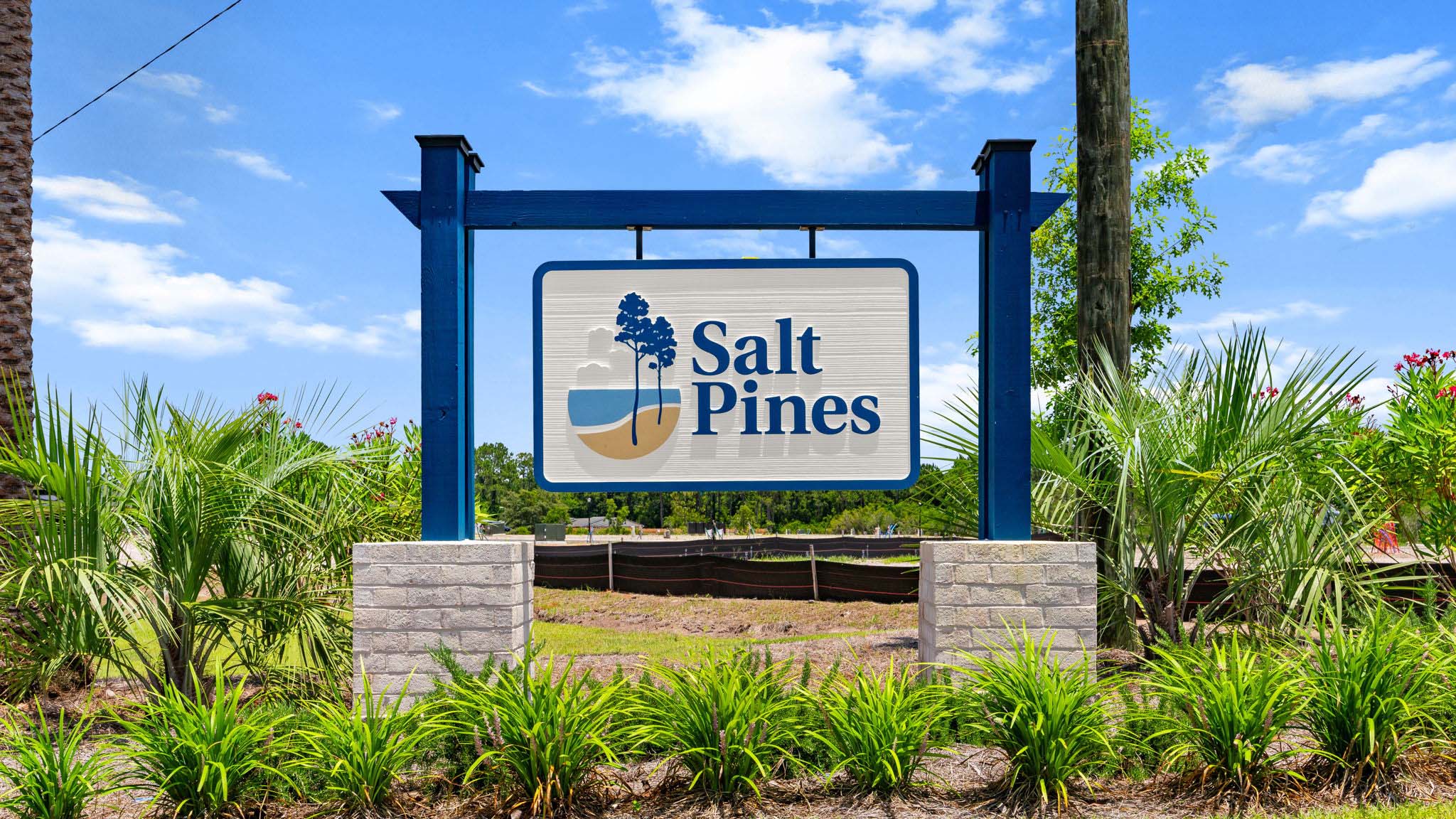 Salt Pines Sign.