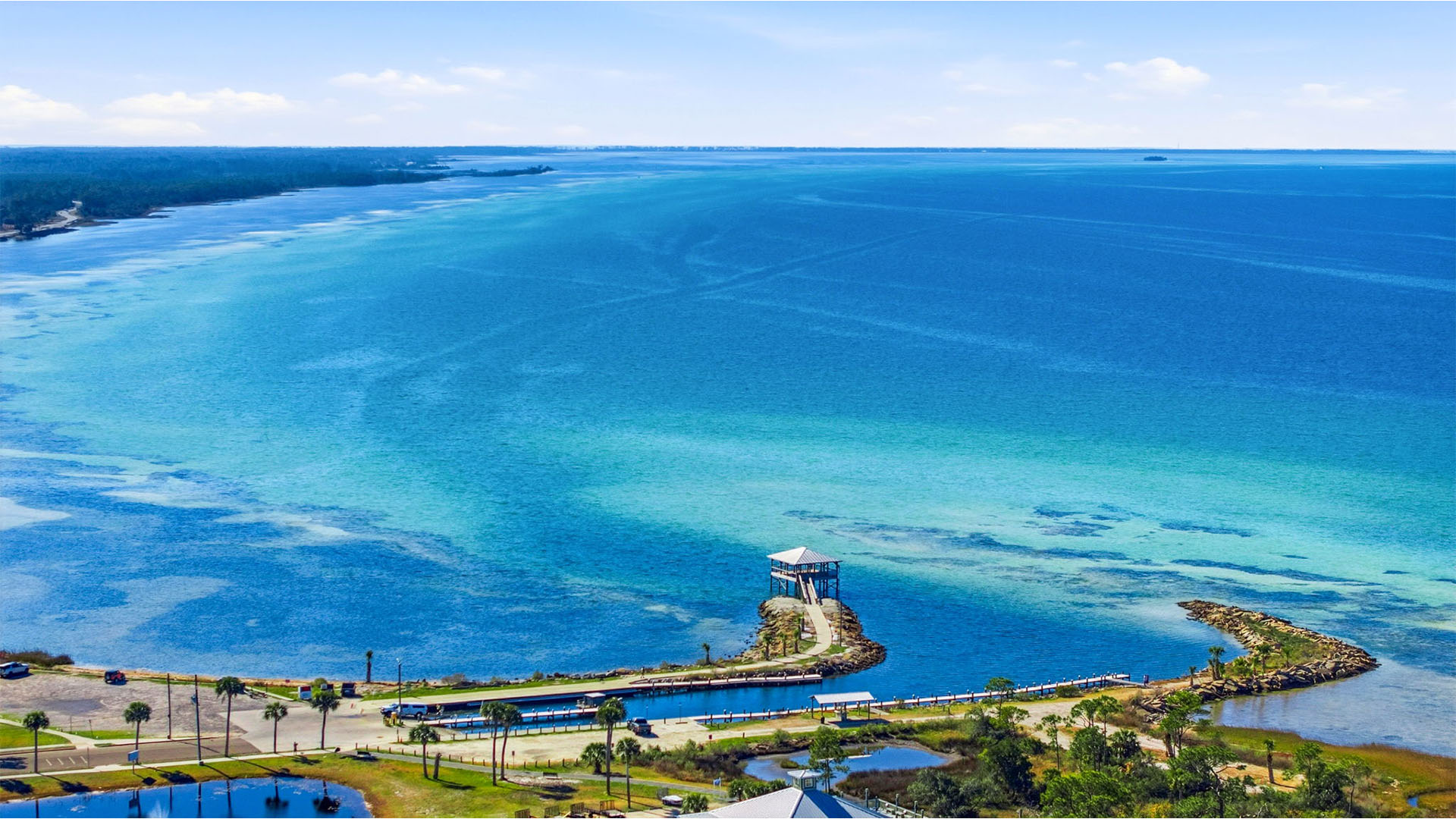 Port Saint Joe Aerial Image.