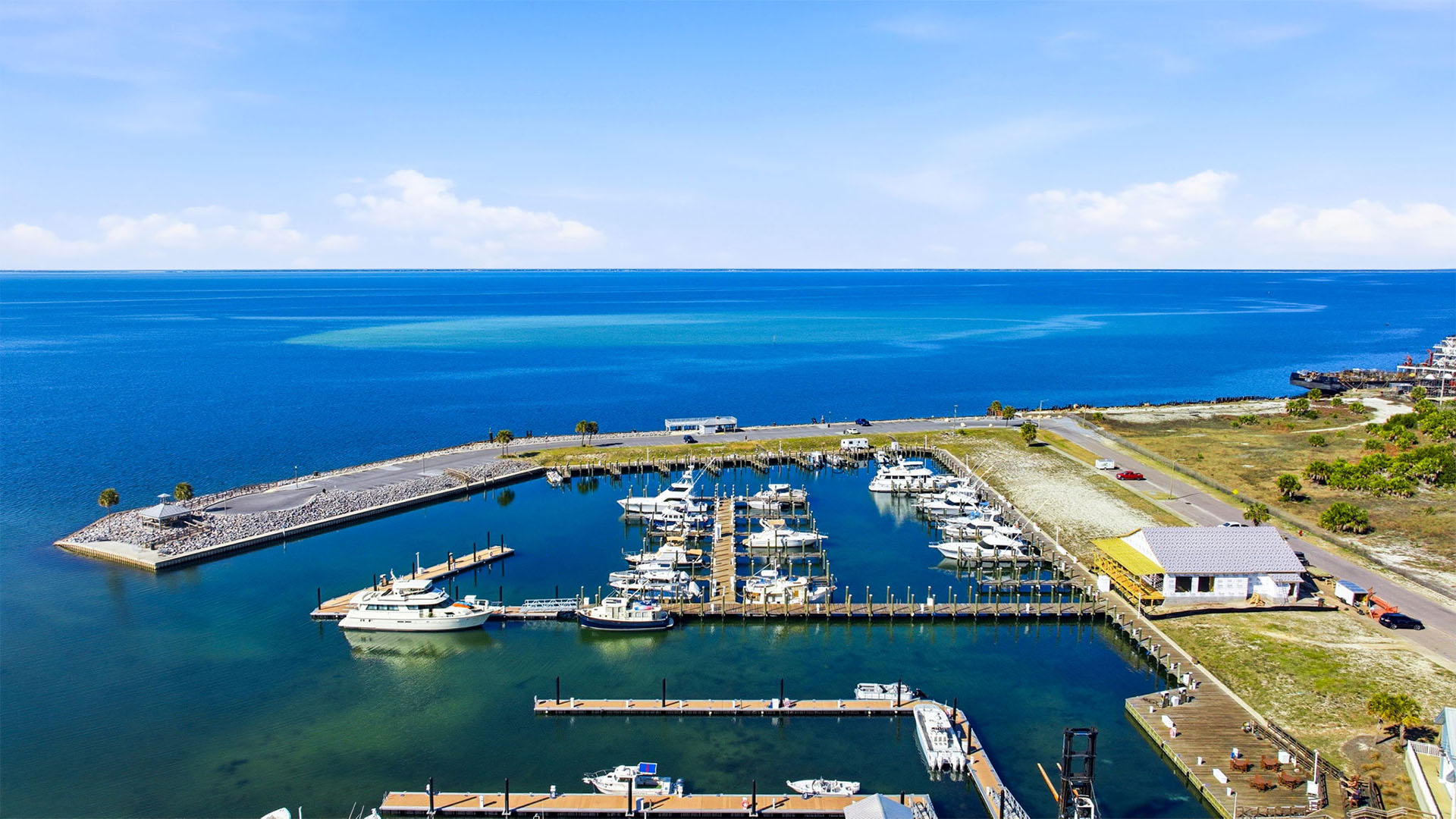 Port Saint Joe Aerial Image.
