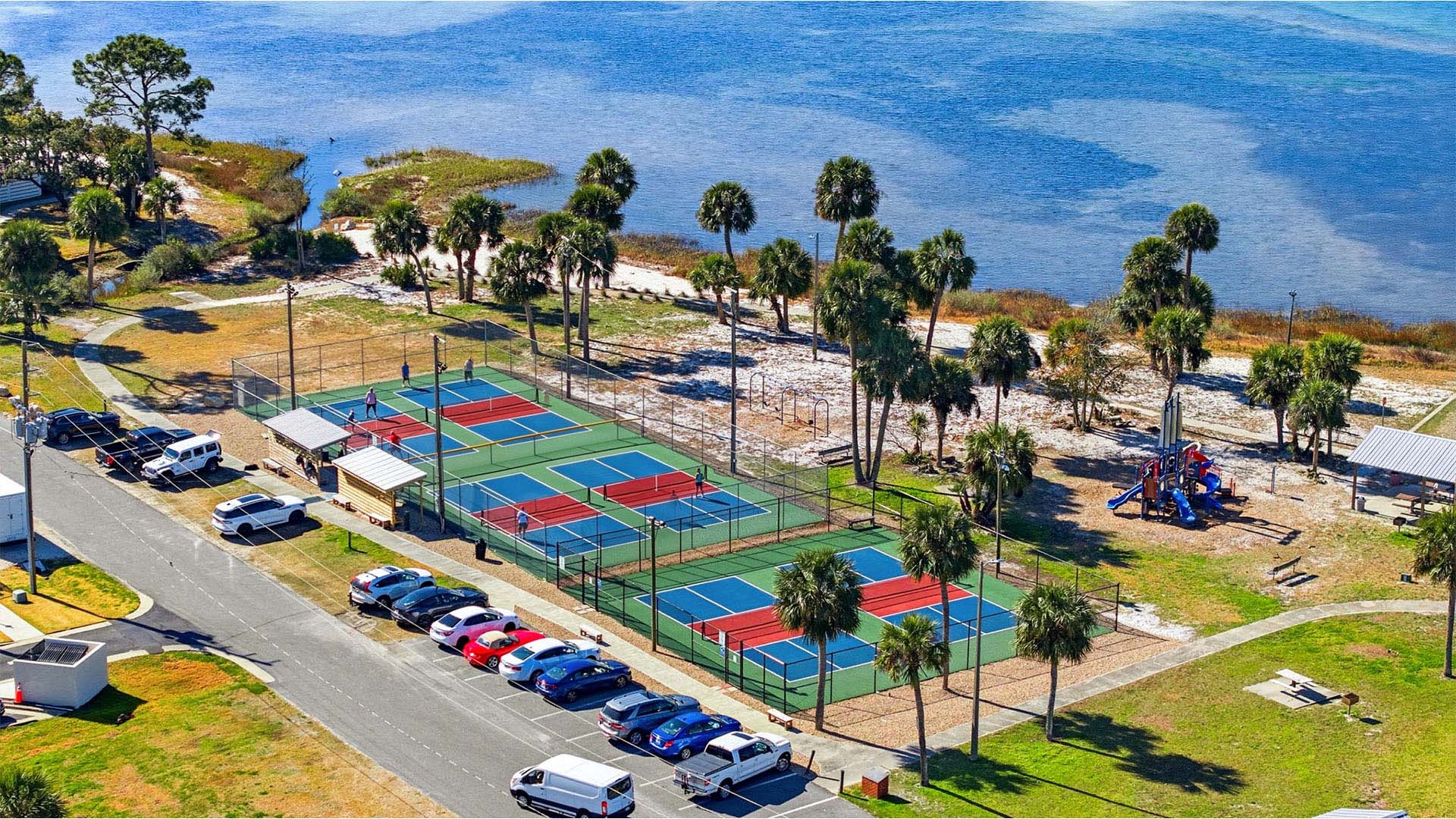 Port Saint Joe Aerial Image.